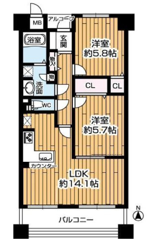 【間取り】