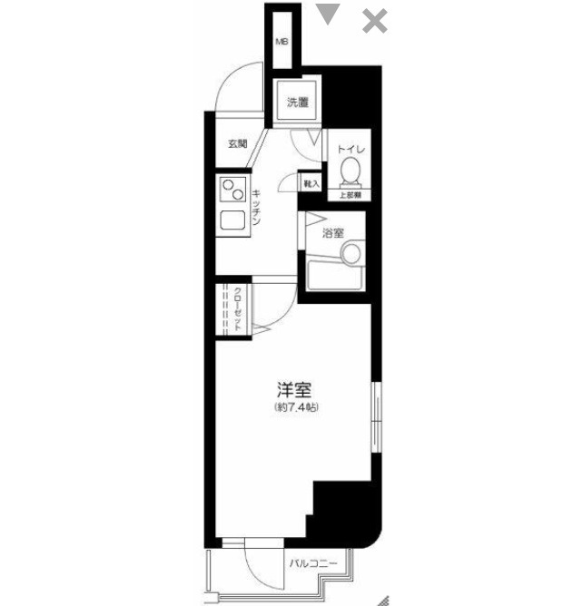 渋谷区笹塚２丁目の賃貸マンション