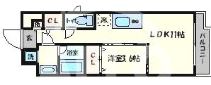 ポローニア立花通りの間取り|ポローニア立花通り　間取り