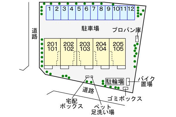 【駐車場】 | グランシアン