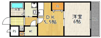 【間取り】 | グランベール弐番館