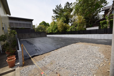 【外観】 | 鵠沼海岸駅 藤沢市鵠沼松が岡／建築条件無６０坪以上-売地１区画-53-13 | 現地写真①