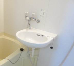 中野区中央１丁目の賃貸マンションの洗面所