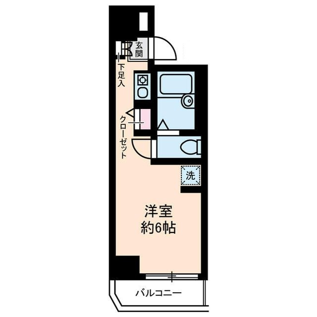 ダイヤモンドレジデンス白河の間取り|間取りです。