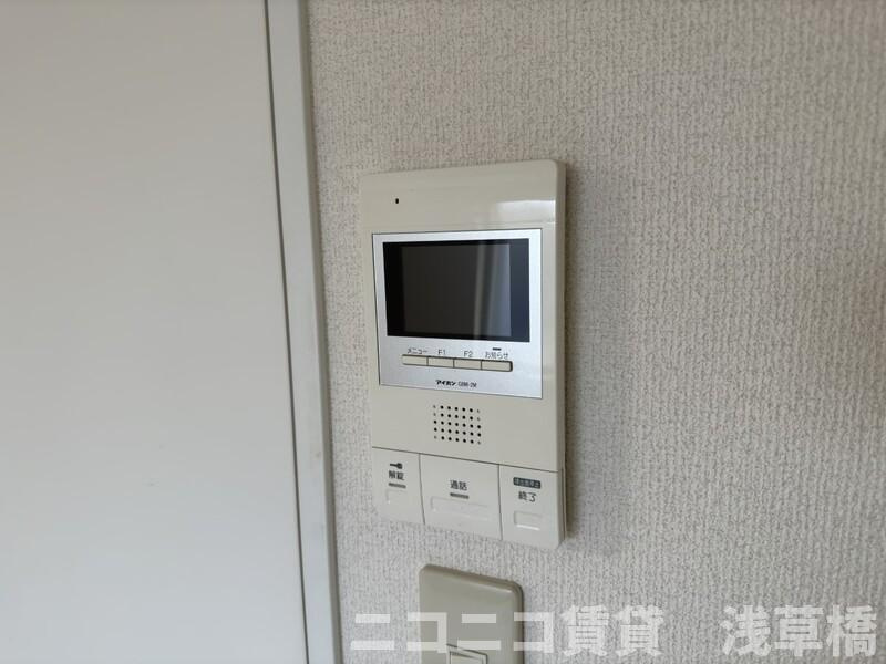 b'CASA東日暮里のセキュリティ