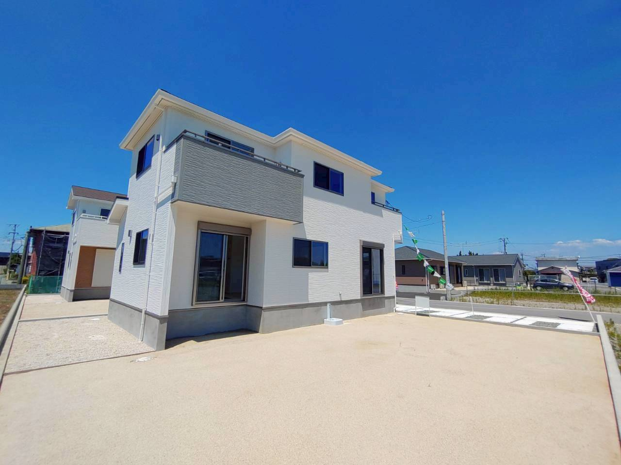 柳川市筑紫町の新築一戸建の外観