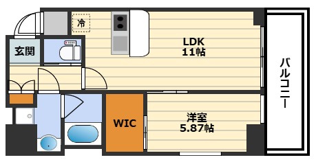 La Douceur天満の間取り
