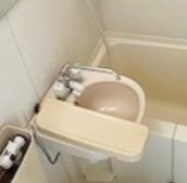 横浜市神奈川区子安通２丁目の賃貸マンションの洗面所