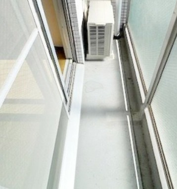 横浜市神奈川区子安通２丁目の賃貸マンションのバルコニー