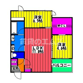 【間取り】 | ＧｒａｎｄＶａｌｌｅｙ博多 | ＧｒａｎｄＶａｌｌｅｙ博多の間取り