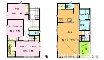 茅ヶ崎市西久保　新築戸建　全4棟の前面道路含む現地写真|6月15日撮影　建築中　現地外観