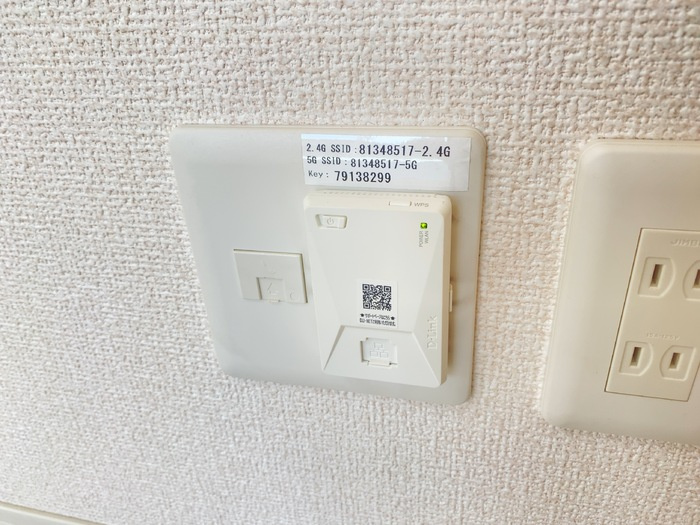 熊本市南区南高江７丁目のアパートの設備