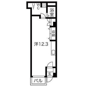 北通ハイツの間取り