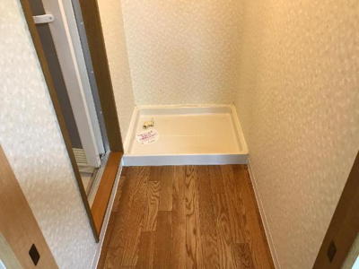 【洗面所】 | スカイウィング草間 | 室内洗濯機置き場（イメージ）