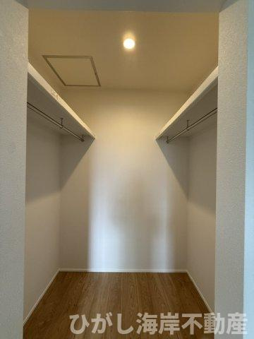 茅ヶ崎市西久保　新築戸建　全4棟の収納|ウォークインクローゼット