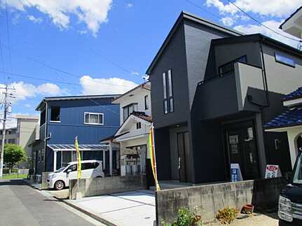 佐伯区美の里２丁目の前面道路含む現地写真