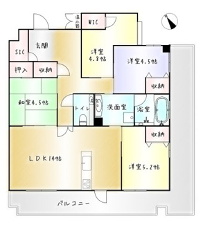 【間取り】 | アルバガーデン大手町