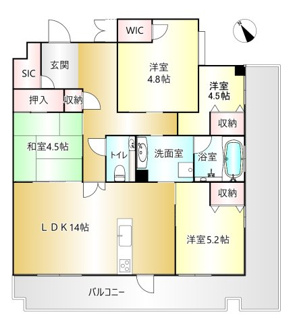 【間取り】 | アルバガーデン大手町