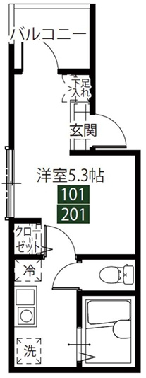 TOPLAND堀切菖蒲園の間取り