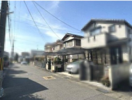 長岡京市今里川原の前面道路含む現地写真|前道幅員約6.0ｍ。平坦地。周辺は落ち着いた住環境です！