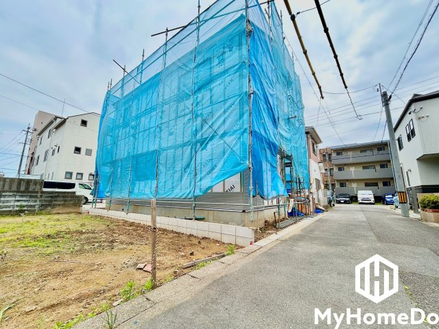 北区西味鋺3丁目　3期の前面道路含む現地写真|5月3日  現場写真
