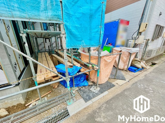 北区西味鋺3丁目　3期の駐車場|5月3日  現場写真