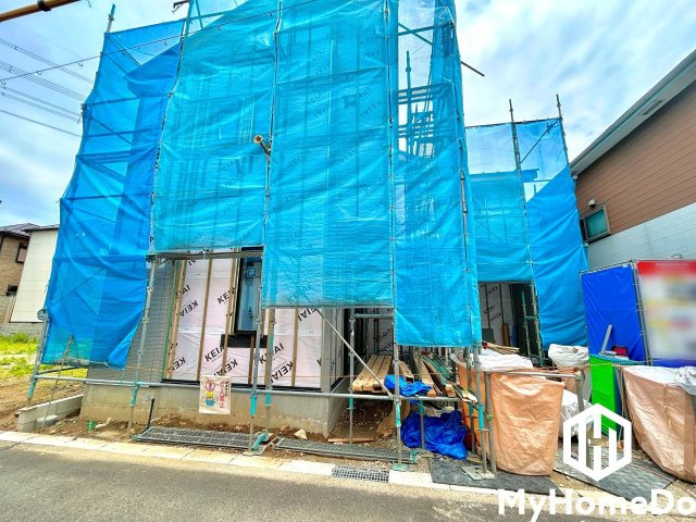 北区西味鋺3丁目　3期の前面道路含む現地写真|5月3日  現場写真