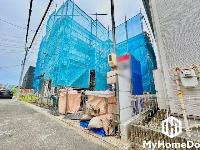 北区西味鋺3丁目　3期の前面道路含む現地写真|5月3日  現場写真