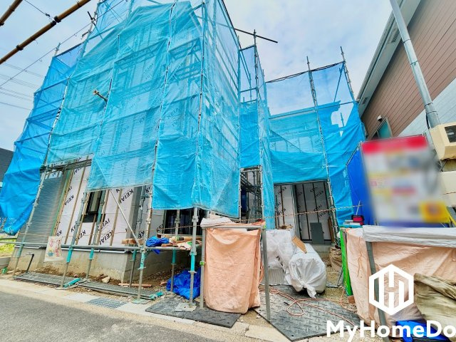 北区西味鋺3丁目　3期の前面道路含む現地写真|5月3日  現場写真