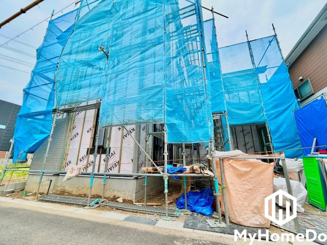 北区西味鋺3丁目　3期の前面道路含む現地写真|5月3日  現場写真