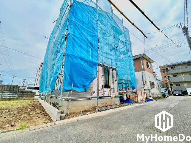 北区西味鋺3丁目　3期の前面道路含む現地写真|5月3日  現場写真