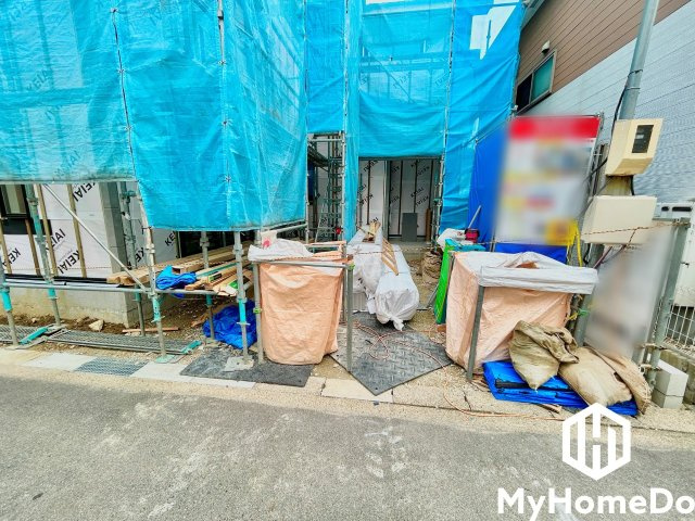 北区西味鋺3丁目　3期の前面道路含む現地写真|5月3日  現場写真
