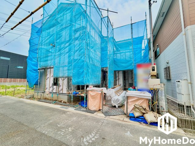北区西味鋺3丁目　3期の前面道路含む現地写真|5月3日  現場写真