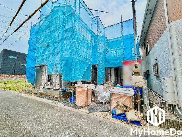 北区西味鋺3丁目　3期の前面道路含む現地写真|5月3日  現場写真