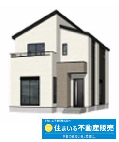 糟屋郡須恵町大字須惠23期　１号棟の外観パース