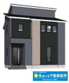 糟屋郡須恵町大字須惠23期　２号棟の外観パース
