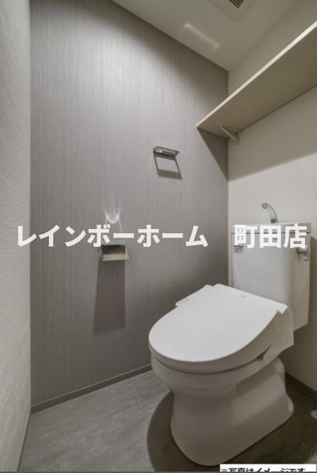 robot home 相模原2※初期費用分割あと払いサービス利用可能物件のトイレ|※同施工会社参考写真