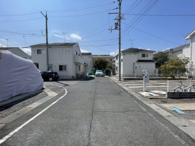 【前面道路含む現地写真】 | 大江１丁目　１号地