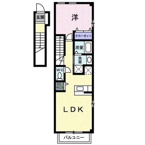 エアリーヴィラ壱番館の間取り