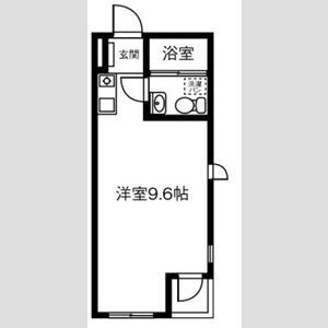 フジメゾン矢作の間取り