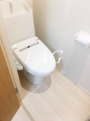 【トイレ】 | ミモザパレス平井 | トイレです。