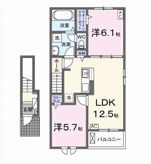 【間取り】 | エス　ウィステリア　Ⅰ