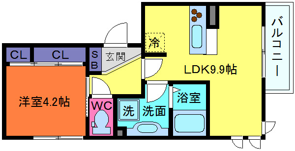 ディアコートの間取り
