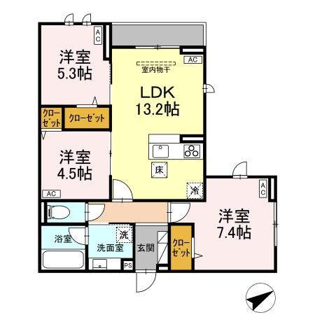 ☆3LDK間取り図☆