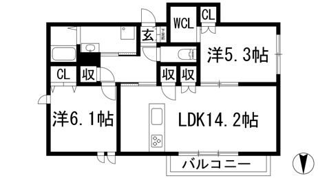 【間取り】