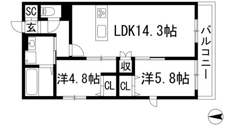 【間取り】