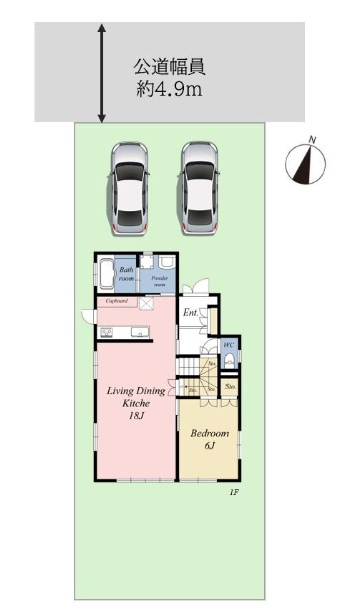 【中古戸建】熊谷市美土里町2丁目の区画図|■区画図