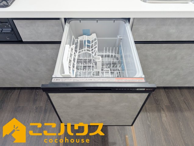 南城市玉城親慶原　新築戸建て　全2棟　2号棟の設備|家事が楽になる食洗機付き
