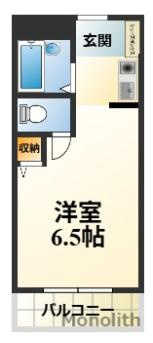 アミケンハイツの間取り