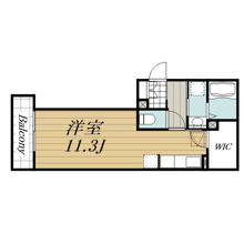 【間取り】 | セジュールホンダ 　B/誉田町1